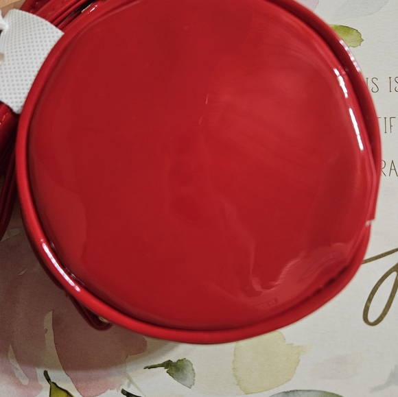 Nwot MARC JACOBS red mini canteen crossbody bag 4" - Picture 8 of 10